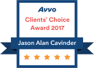 Avvo Client's Choice Award 2017 - Badge
